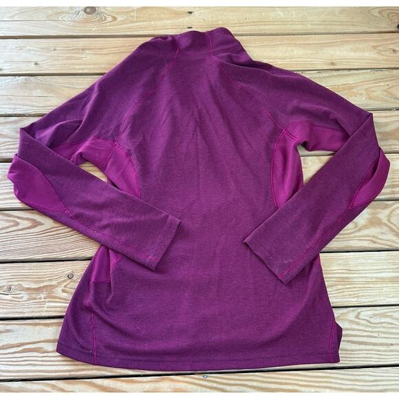 Patagonia Capilene 3 Mid Weight 1/4 Zip Base Layer Size Small Pink Pullover - Picture 2 of 6